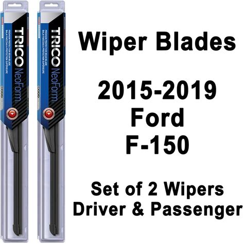 Follow these steps to learn how to remove front windshield wipers in your 2015 Ford F-150. . 2018 ford f150 wiper blade size